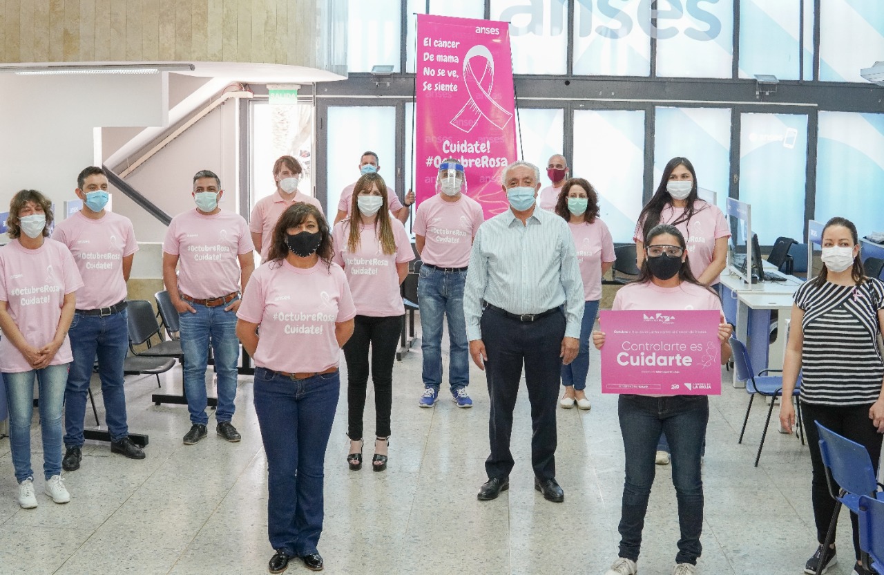 #ControlarteEsCuidarte: ANSeS se suma a la campaña de concientización y prevención del cáncer de mama.